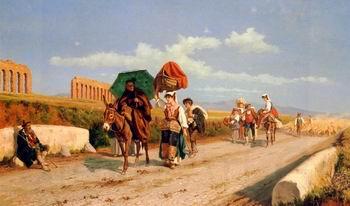 unknow artist Arab or Arabic people and life. Orientalism oil paintings  474